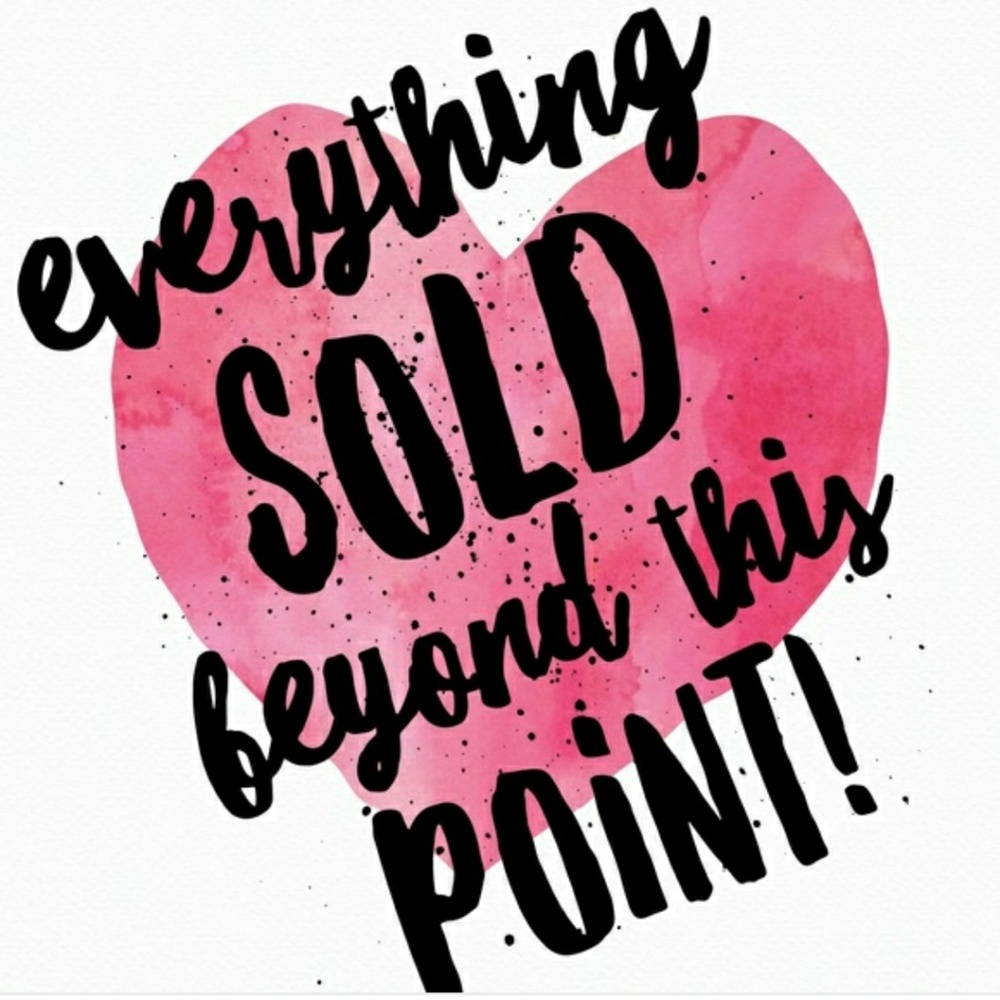 ●●SOLD BEYOND HERE●●